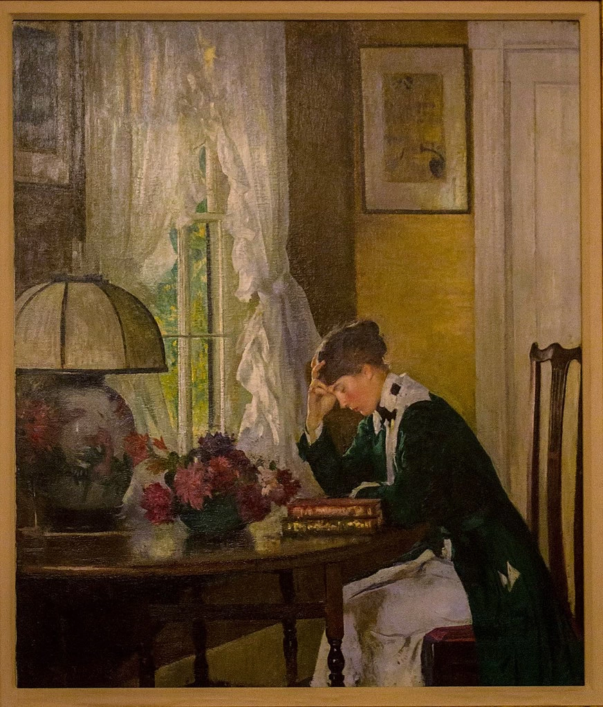 Edmund Tarbell - La lettera
